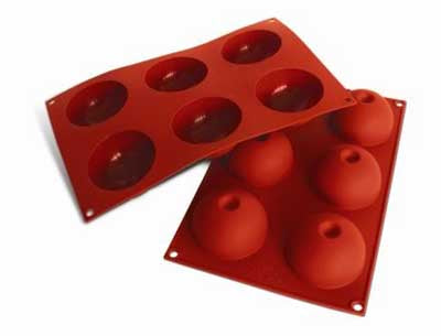 Silikomart SF086 Magic Dome Professional Silicon Mould by Home Chocolate Factory - professional pastry and chocolate equipment