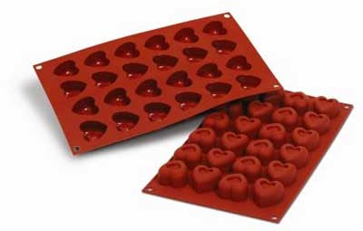 Silikomart SF089 Small Passion Professional Silicon Mould by Home Chocolate Factory - professional pastry and chocolate equipment