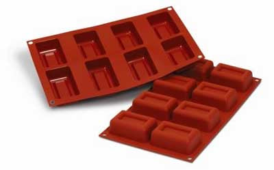 Silikomart SF090 Large Lingotto Professional Silicon Mould by Home Chocolate Factory - professional pastry and chocolate equipment