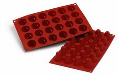 Silikomart SF095 Small Vulcano Professional Silicon Mould by Home Chocolate Factory - professional pastry and chocolate equipment
