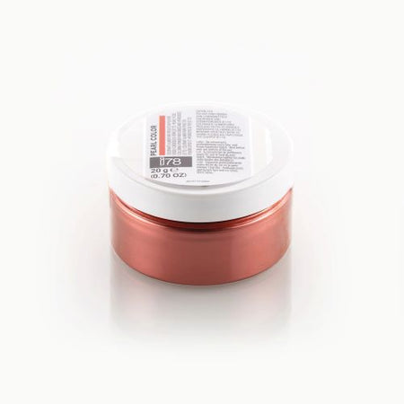 Silikomart i78 Red Pearl Azo-Free Food Grade Colouring Powder - 20 g by Home Chocolate Factory - professional pastry and chocolate equipment