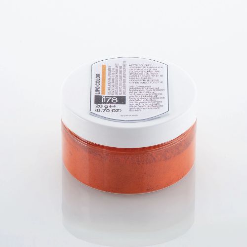 Silikomart I78 Orange Azo-Free Lipo-Soluble Food Grade Colouring Powder 20g by Home Chocolate Factory - professional pastry and chocolate equipment