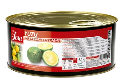 SOSA Yuzu Paste (1.5kg) by Home Chocolate Factory - professional pastry and chocolate equipment