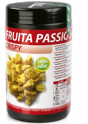 SOSA Freeze Dried Passion Fruit Crispy (200g) by Home Chocolate Factory - professional pastry and chocolate equipment