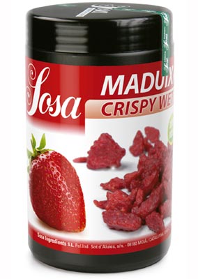 SOSA Freeze Dried Strawberry Crispy Wetproof (400g) by Home Chocolate Factory - professional pastry and chocolate equipment