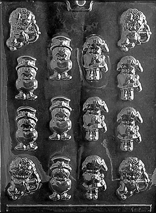 Cupid Assortment Chocolate Mould by Home Chocolate Factory - professional pastry and chocolate equipment