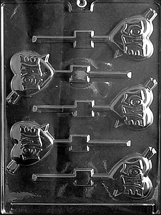Love Arrow Lollipop Chocolate Mould by Home Chocolate Factory - professional pastry and chocolate equipment