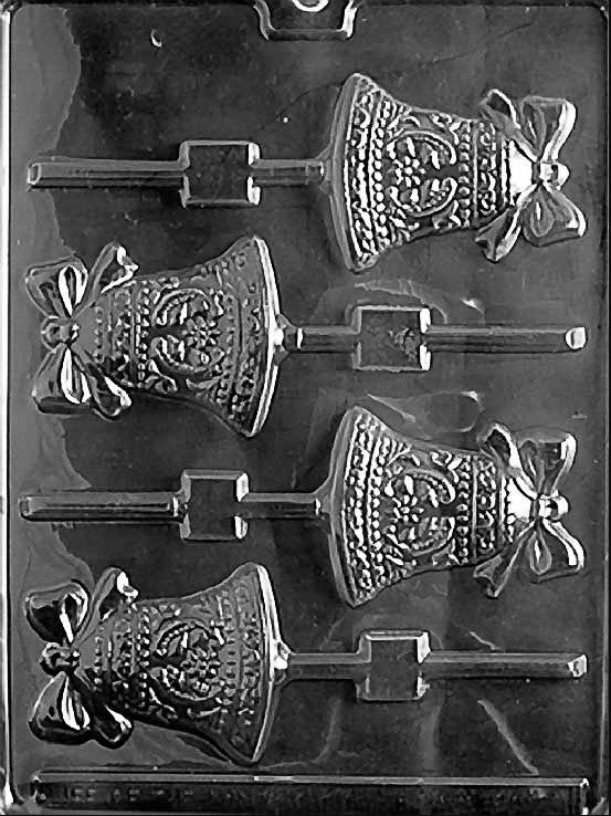 Bell Lollipop Chocolate Mould by Home Chocolate Factory - professional pastry and chocolate equipment
