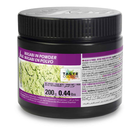 SOSA Wasabi Powder (200g) by Home Chocolate Factory - professional pastry and chocolate equipment