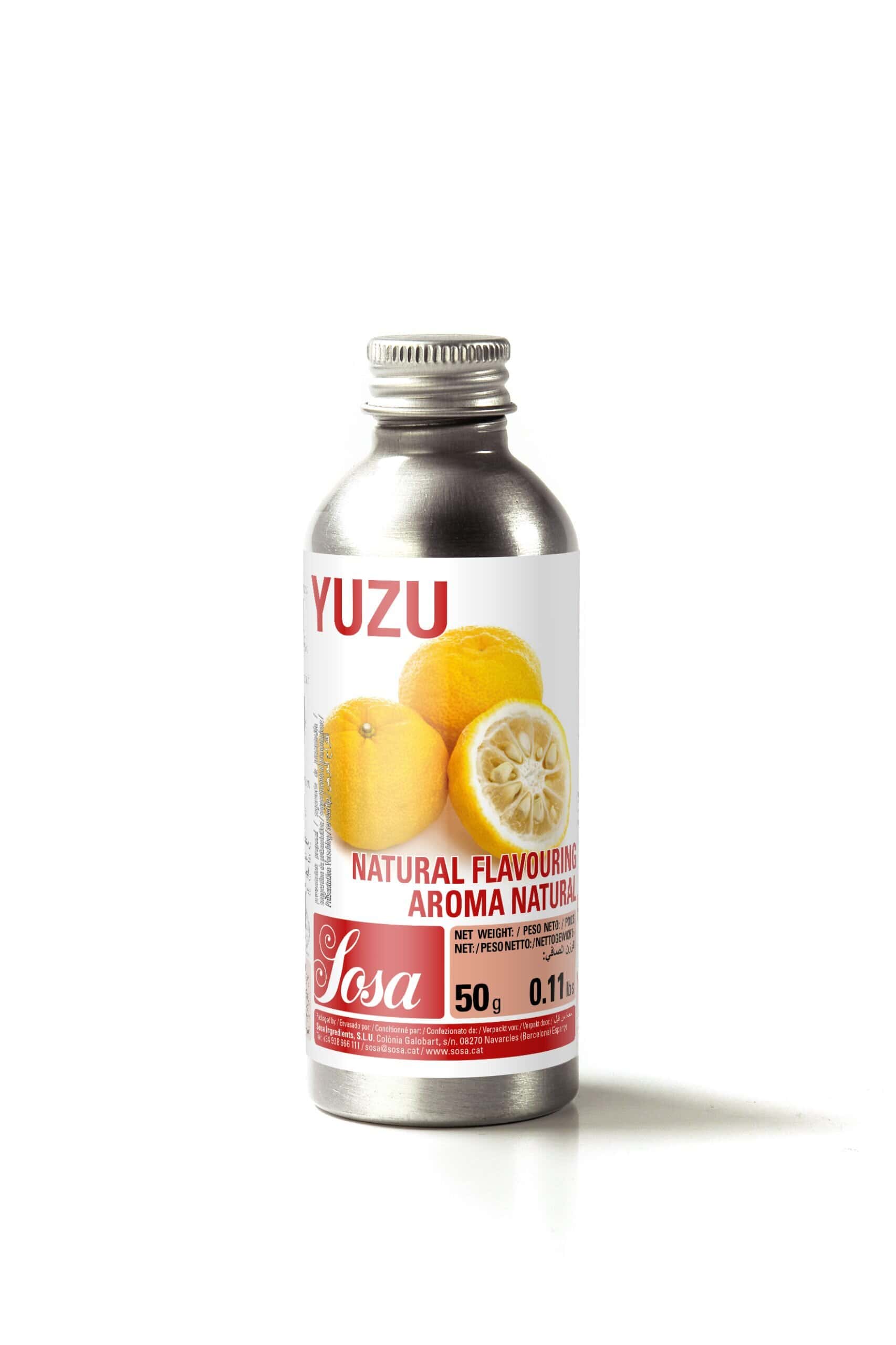 SOSA Alphabet of Flavours Yuzu Natural Aroma (50g) by Home Chocolate Factory - professional pastry and chocolate equipment